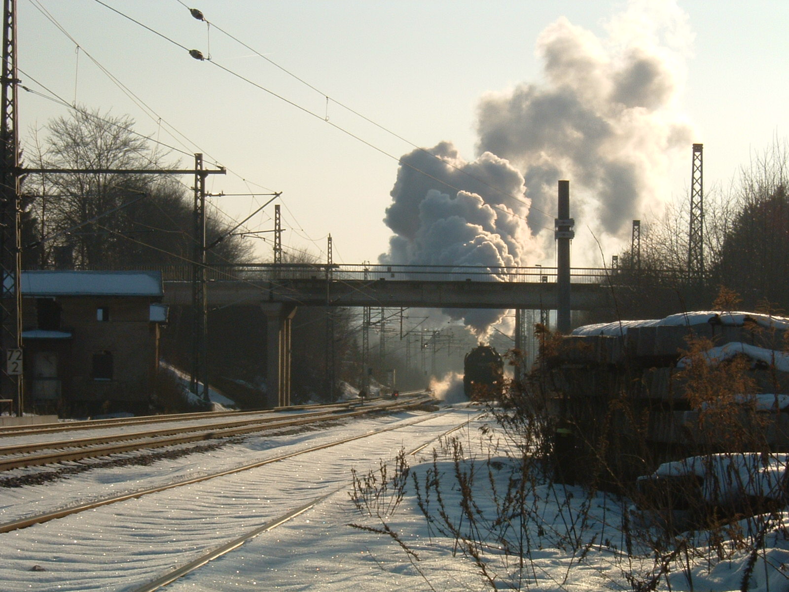 Fahrt ins BW Hilbersdorf zum Drehen und Wasser fassen